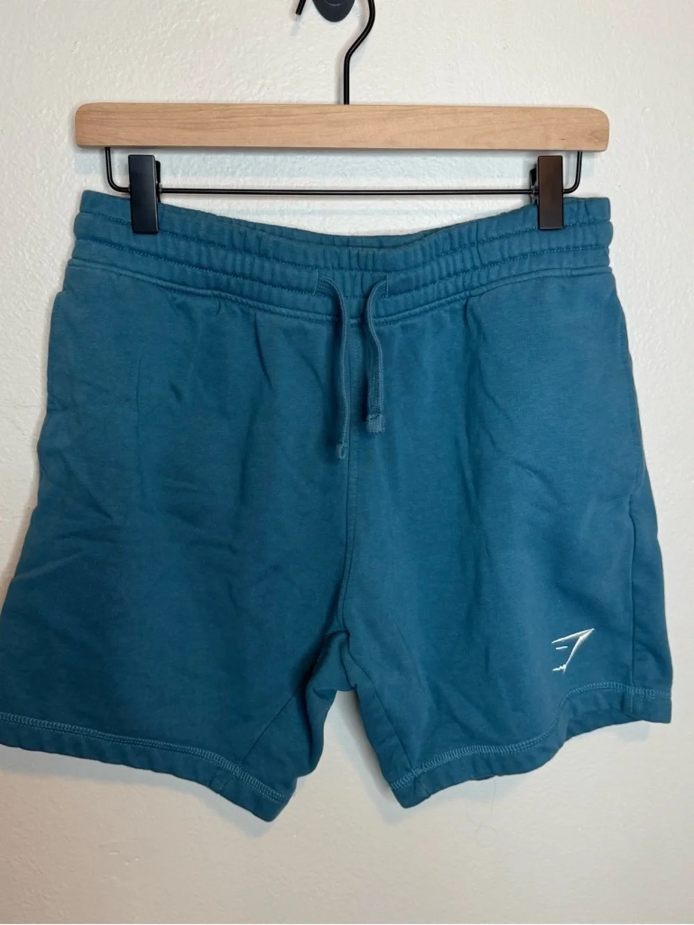 Gymshark Crest Sweat Shorts Terrace Blue